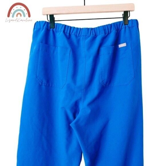 Figs Pisco Classic Royal Blue Men's Basic Scrub Pants - Picture 6 of 10